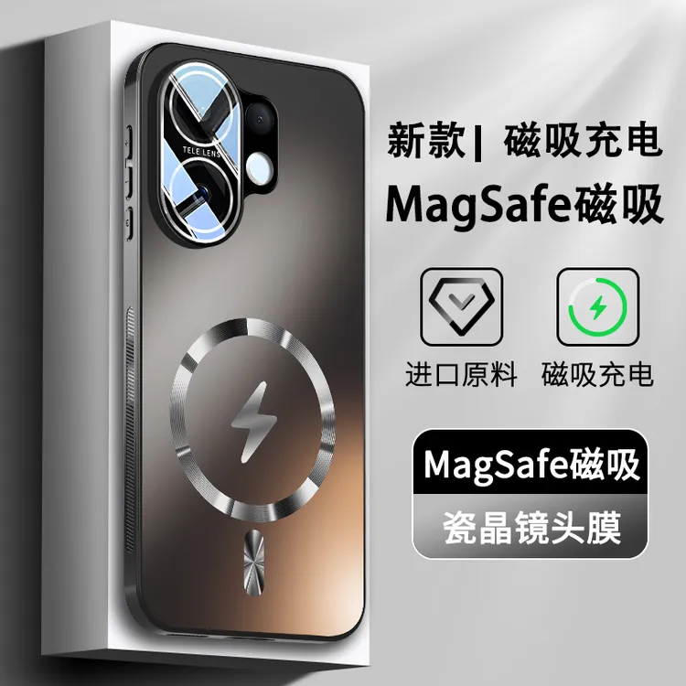 适用vivos30手机壳s30promini保护套镜头全包防摔磁吸充电新款潮