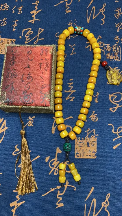 包装盒骆驼骨鸡油黄手持包装盒