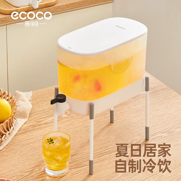 冷水壶凉水壶耐高温大容量带龙头家用冰箱凉白开冷水桶水果汁茶壶