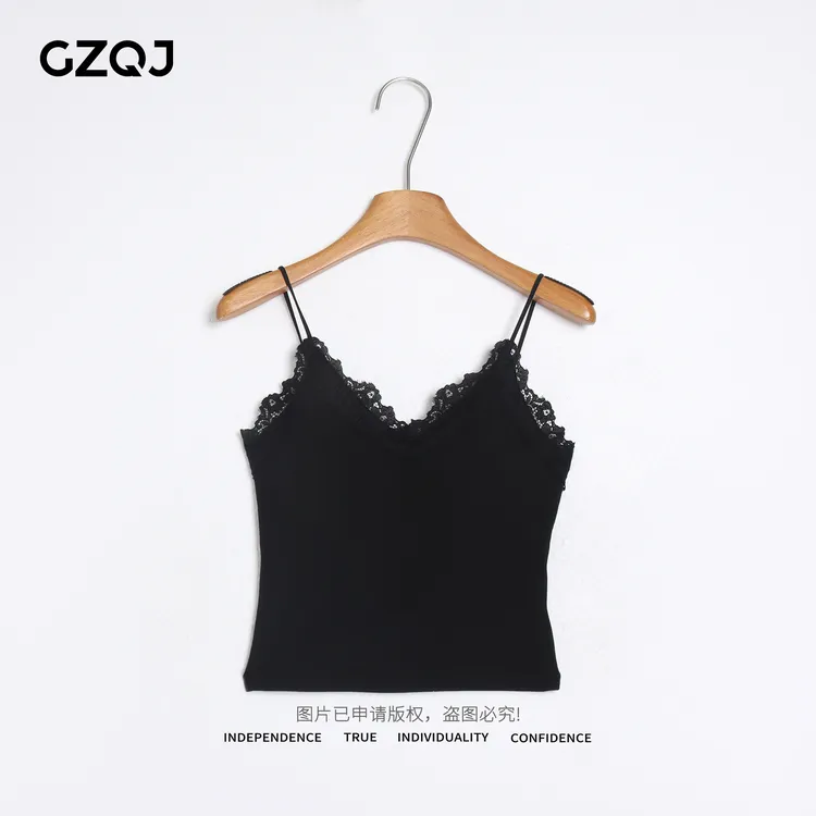 老琴私服 加磨毛欧若风时尚潮流性感美背吊带背心女秋季新款55569