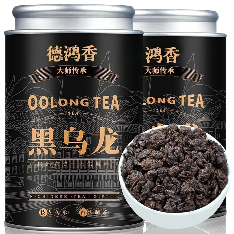 黑乌龙浓香型福建特级乌龙茶罐装木炭技法炭焙乌龙茶叶