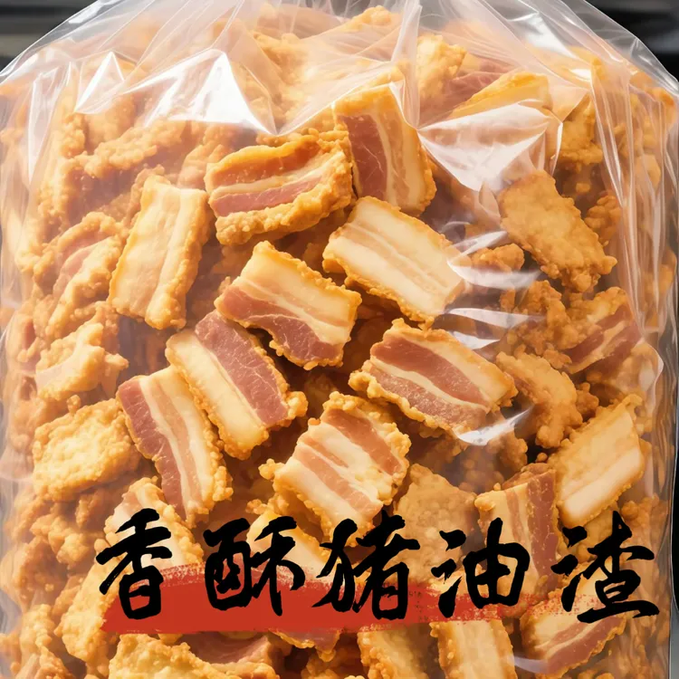 【香酥脆】猪油渣酥脆皮五花肉脂渣油炸特产香酥猪肉脂渣零食下酒菜