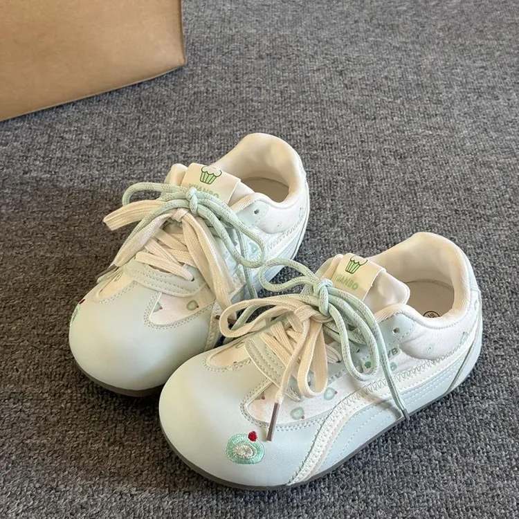 薄底赛车鞋子女款2025年秋季新款百搭拼色休闲软底德训鞋女鞋子