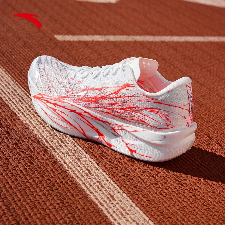 安踏C202 | 心跳配色跑鞋运动竞速碳板减震跑步鞋112525575-ST