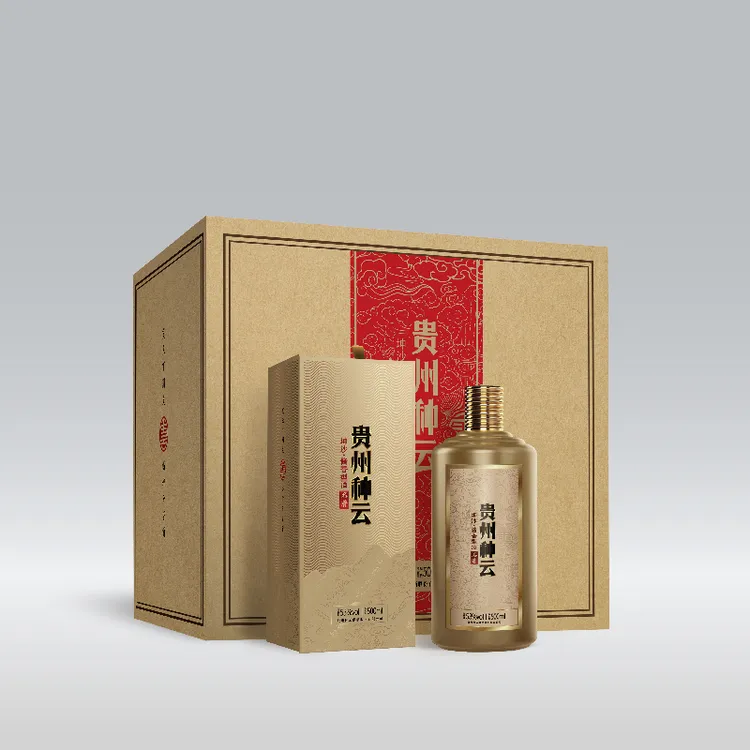 种云先生贵州种云·名著款正箱装 大曲坤沙酱香型白酒53度500ml*6