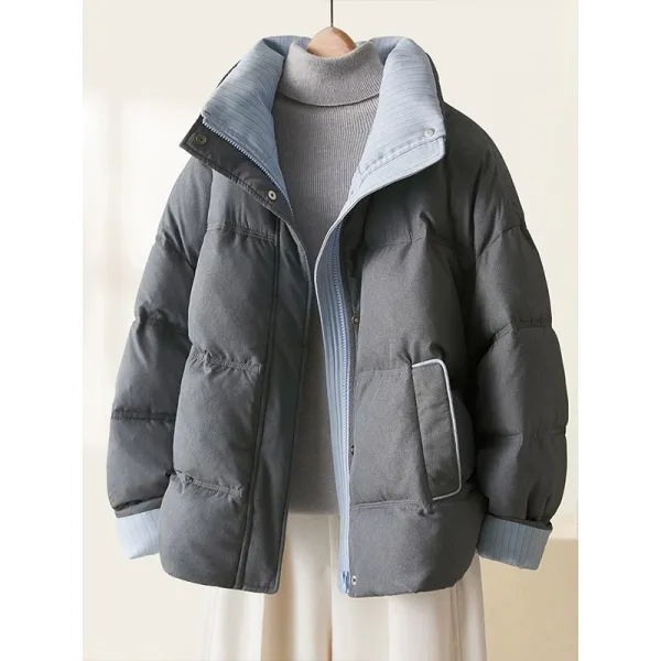 2025冬新款爆款高级感晋江棉服厚外套女深冬独特超巨好看棉衣棉袄