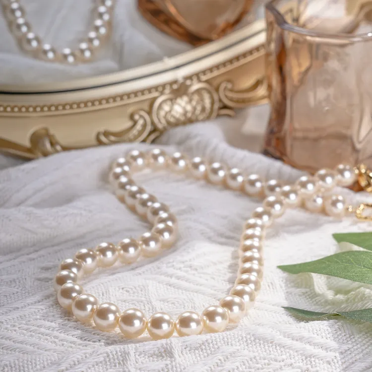 【KEFAN珂梵】高级感法式优雅经典轻奢复古项链气质串珠项链