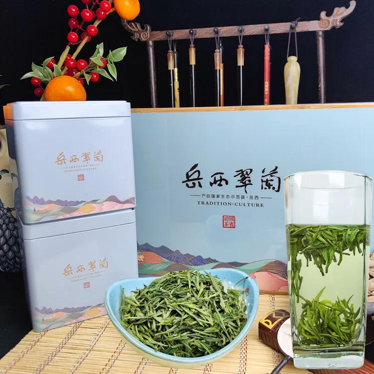新茶岳西翠兰茶叶明前L11高山老品种兰花香龙井花果香耐泡新茶叶