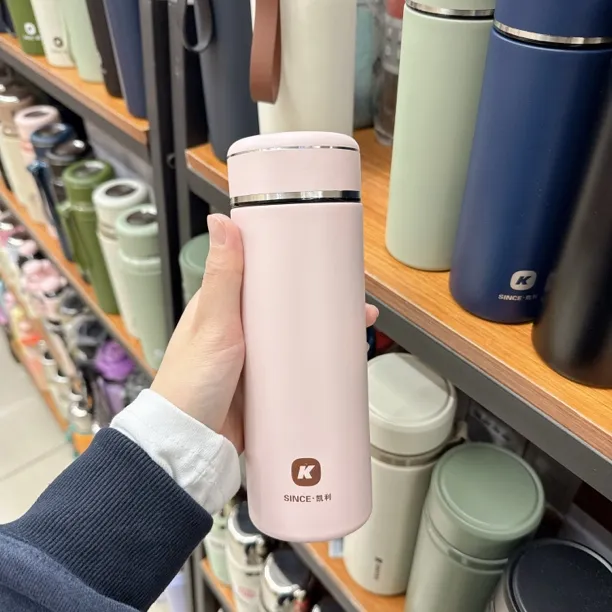 凯利男女通用学生成人适用保温杯水杯简约情侣时尚便携潮流新款