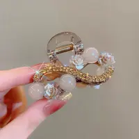F-Y27珠珠钻钻5cm中号抓夹鲨鱼夹