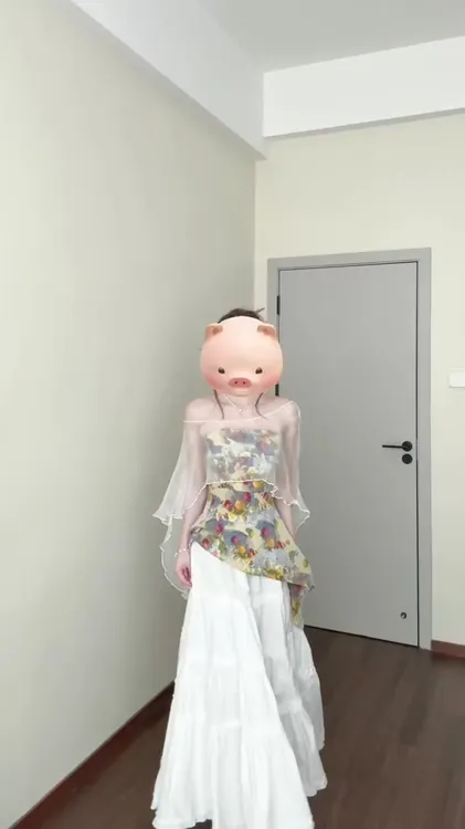 2025夏季新款韩系甜美风披肩不规则一字肩上衣半身裙时尚三件套女