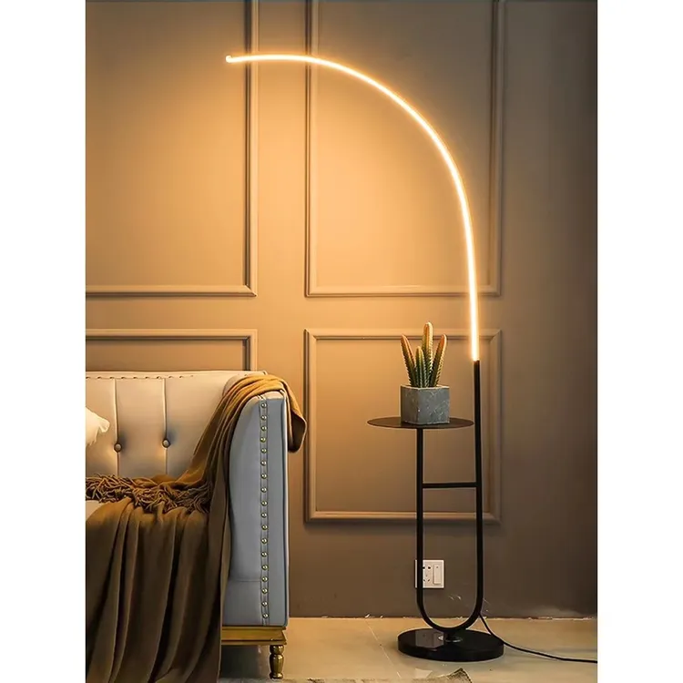 北欧落地灯 简约现代个性茶几客厅ins风卧室床头遥控创意极简立式