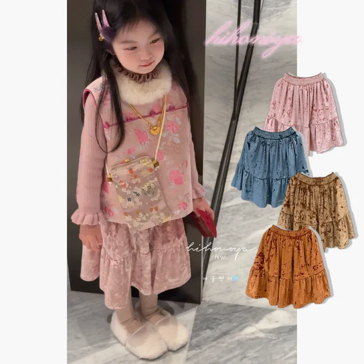 【彩鲤】六liHihoniya~2025四季可穿宝宝新年中式定染拜年服半裙