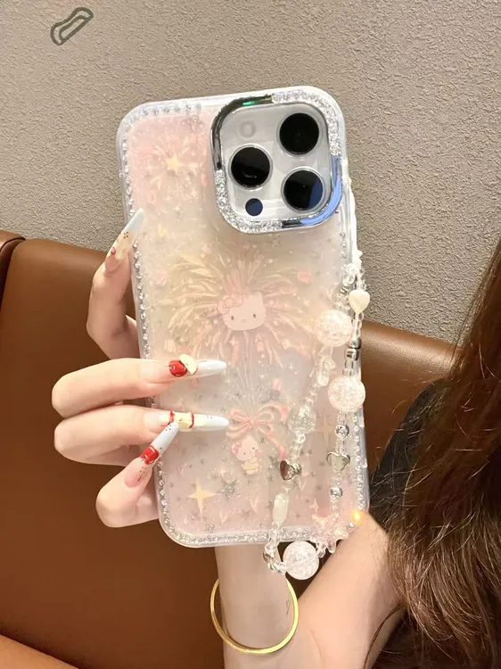 【自带相机保护按键】可爱KT适用苹果16/15/14/13防摔手机壳