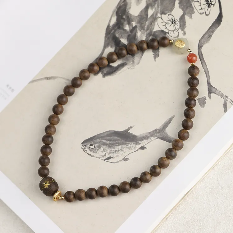 沉香越南芽庄紫棋楠0.8双圈