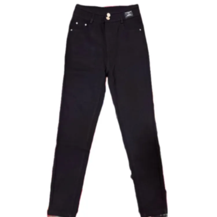 黑色牛仔裤紧身弹力长裤新款修身显瘦女士韩版小脚裤潮