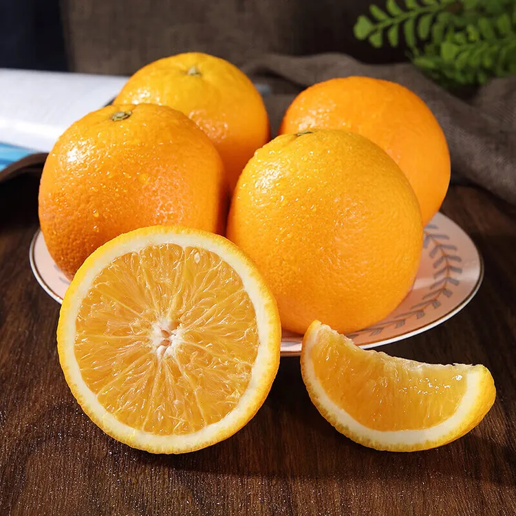 湖北农家自种现摘秭归脐橙新鲜应季手剥薄皮橙子细嫩多汁水果