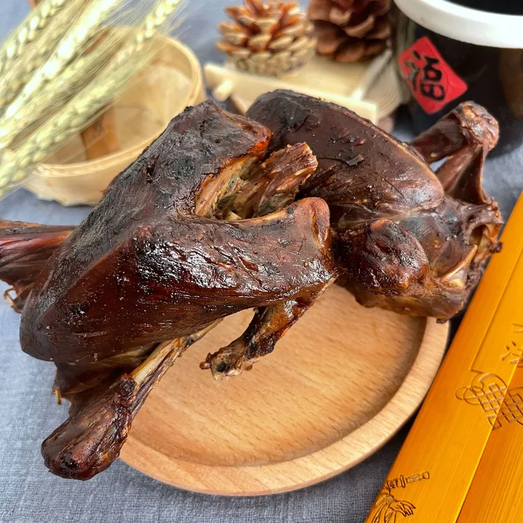 开袋即食炭缸烤鸽子
