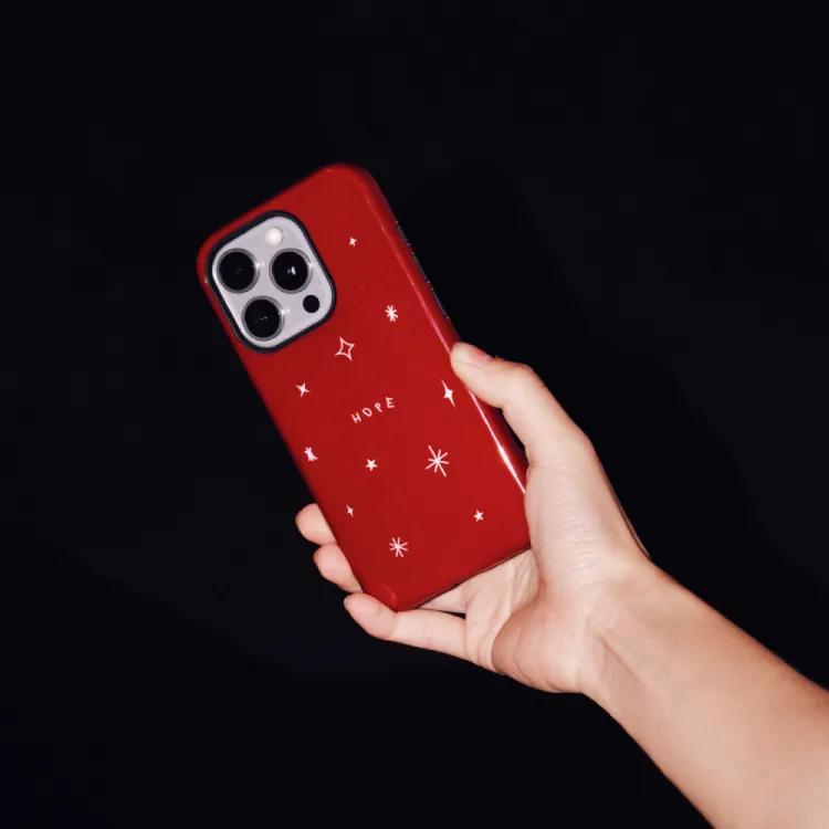 Heymen黑门 大盼望 圣诞浆果红菲林双层硬壳手机壳iPhone苹果磁吸