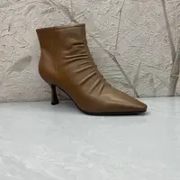 短靴女靴子 羊皮11509新店