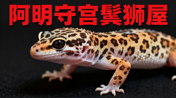 直播间挑选豹纹肥尾守宫活体蜥蜴新手入门温顺可爱好养爬宠