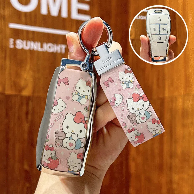 北京bj40钥匙套X7魔方bj60/80/bj30北汽eu5plus/eu7绅宝d50壳扣包