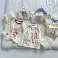25n03糯米丸子秋冬季新款公主系列莫棉温变套装