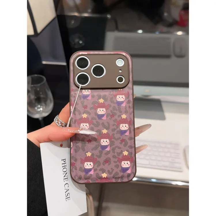 牛仔星星人适用苹果17pro手机壳16PM肤感皮纹防摔oppo华为p80小米