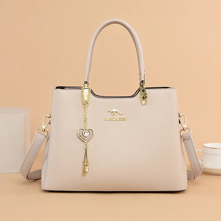 正品芭藜袋鼠包包2026新款秋冬百搭气质女包手提包百搭休闲斜挎包