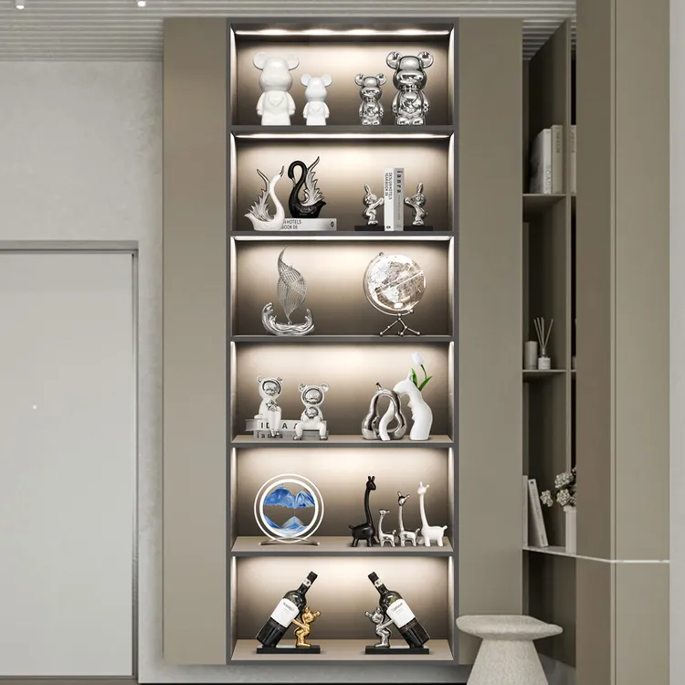陶瓷轻奢客厅酒柜电视柜摆件套装酒柜玄关摆件卧室现代风简约创意