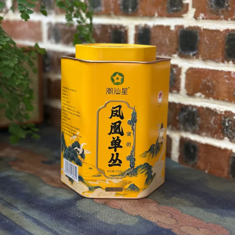 潮汕星凤凰单丛茶A200蜜韵单丛茶罐装散茶250克足火蜜兰香
