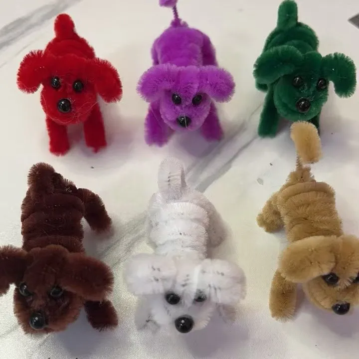 扭扭棒手工diy小狗创意材料包摆件玩偶玩具