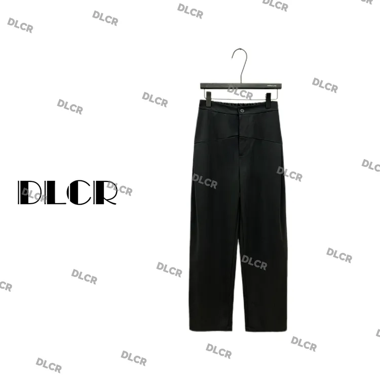 DLCR【大琳】2025秋款上新时尚休闲舒适直筒长裤