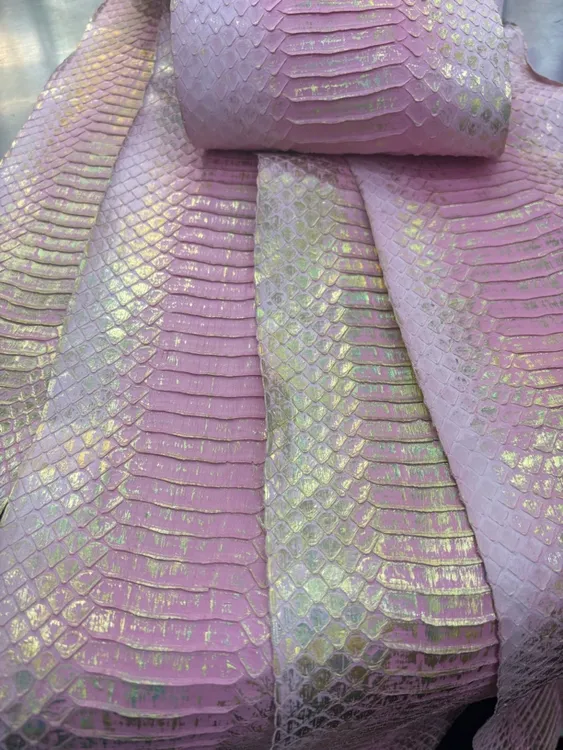 蛇皮皮革材料活动价