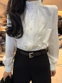 2025新款静奢风衬衫春季女士长袖女装#8325