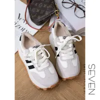 ⑦七七146小个子秋冬款加绒厚底增高运动鞋休闲真皮阿甘鞋女小美说