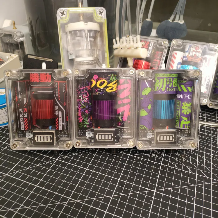 便携式大功率长续航户外钓鱼停电自启交直流两用增氧泵