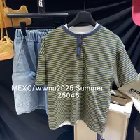 若大王时尚儿童百搭童装短袖T恤 XC-25046