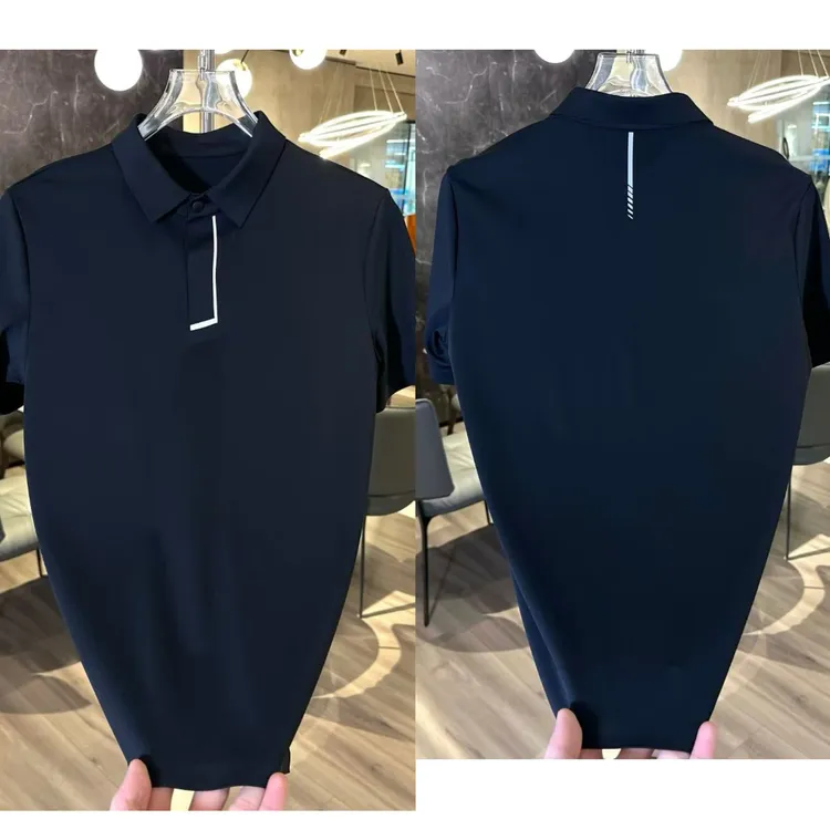 运动修身百搭青春活力常规男款polo商务休闲商务夏季Polo衫