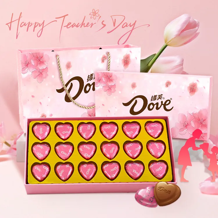Dove/德芙教师节礼物送老师幼儿园小学初中礼盒多唯呀巧克力