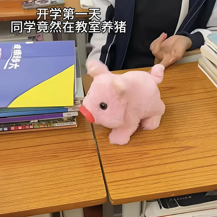 【小猪】会动出声玩偶可爱摇晃小猪闺蜜生日礼物惊喜创意宠物玩具