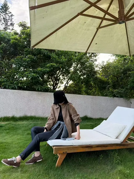 【风】秋季100羊皮高级轻熟风时尚百搭皮衣 YW206