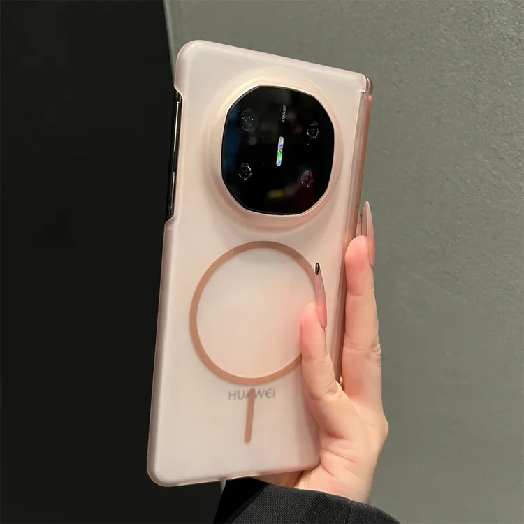 冰雾磨砂磁吸适用华为MateX6典藏版折叠屏手机壳MateX5简约高档磨