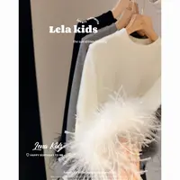 Lenakids【高克重380g仿羊绒针织鸵鸟毛内搭】高品质25091407