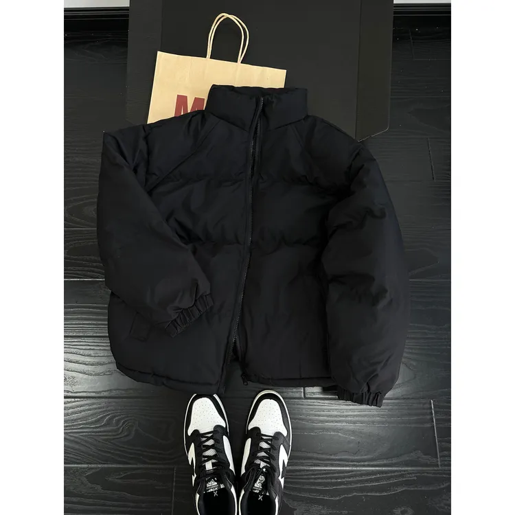 cleanfit短款立领棉服男款冬季潮牌加厚棉袄高级感美式复古棉衣