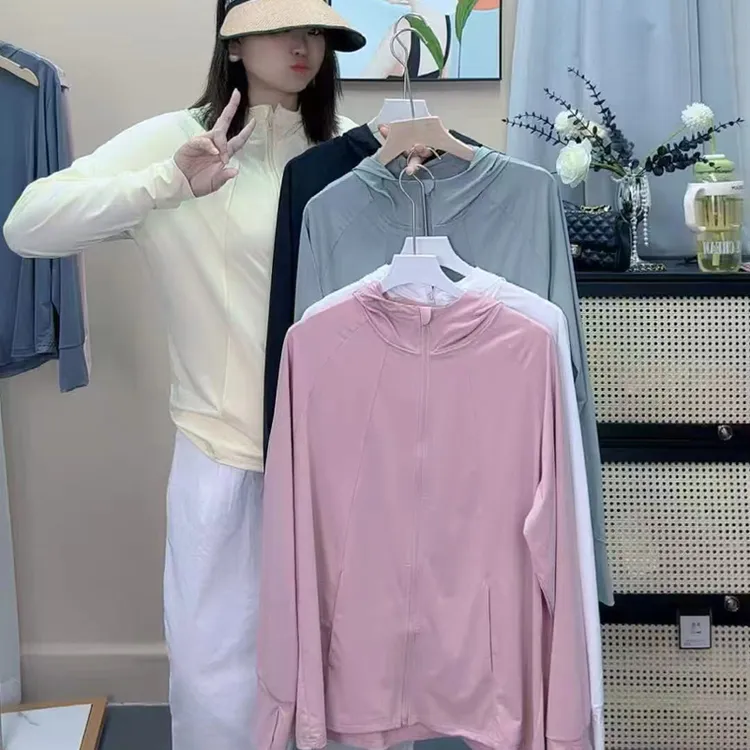 加大加宽松款防晒衣锦纶原纱新防晒服大牌平替可穿190斤大码女装