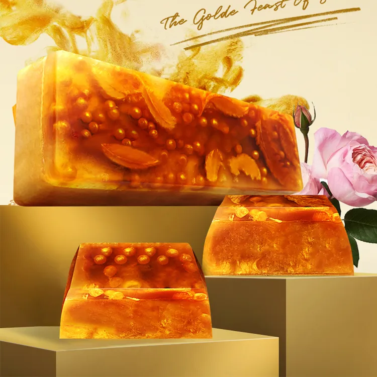 5黄金琥珀树叶精油皂抑菌控油持久留香