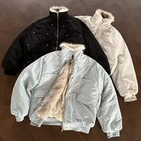 苏格拉底研究所 秋冬季棉袄情侣立领棉衣棉服加棉座山雕外套TP352