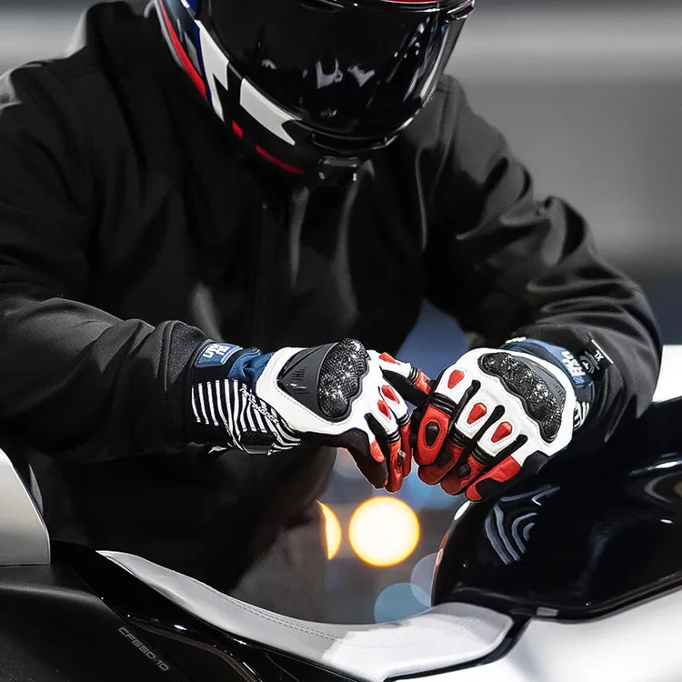 杜汉摩托车骑行手套赛车骑士机车四季防护保暖男女款秋冬季防水