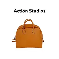 Action Studio/大大 法式真皮头层牛皮手提包高智风双肩包DBB5706